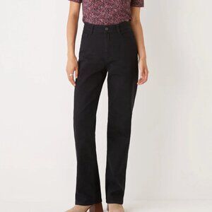 Frank and Oak Black Jane Straight Jeans Size 4